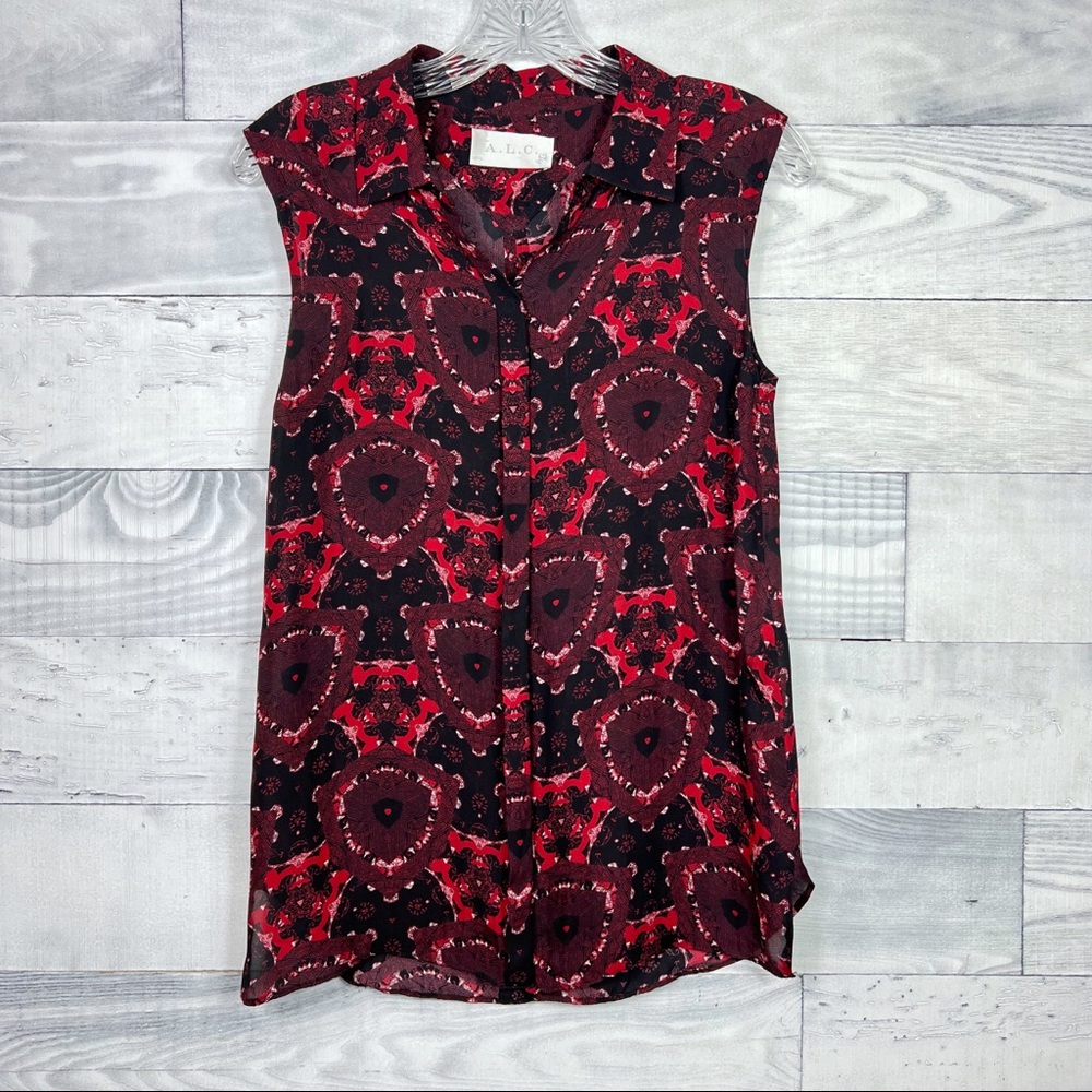 A.L.C. Button Down Blouse